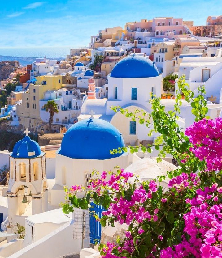 Santorini island, Greece.